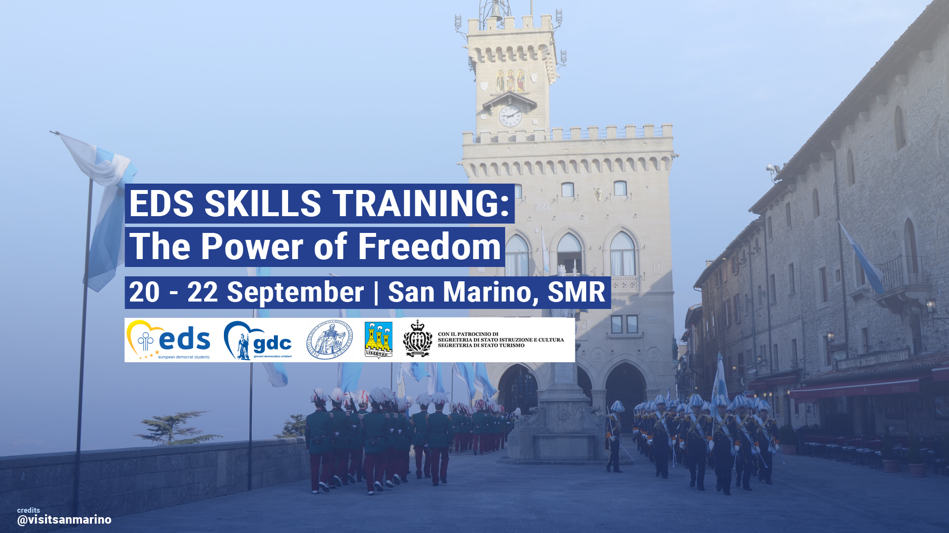 EDS Skills Training a San Marino dal 20 al 22 Settembre.