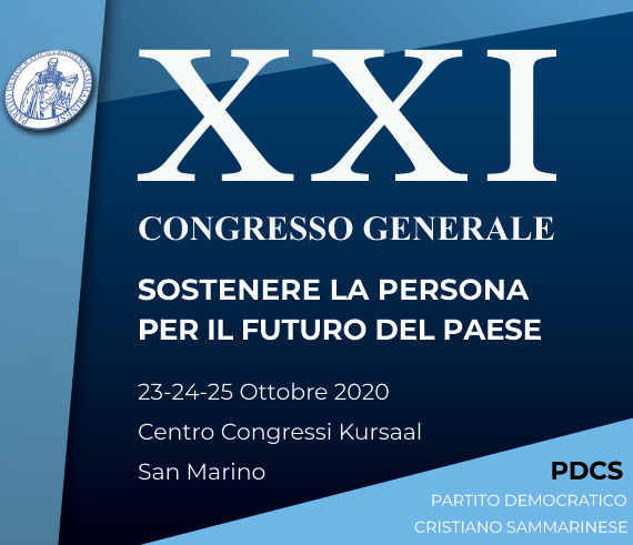 XXI Congresso del Pdcs – Dall’onorevole Mario Mauro e dal segretario del PPE Antonio López-Istúriz White due forti messaggi di vicinanza e sostegno per San Marino