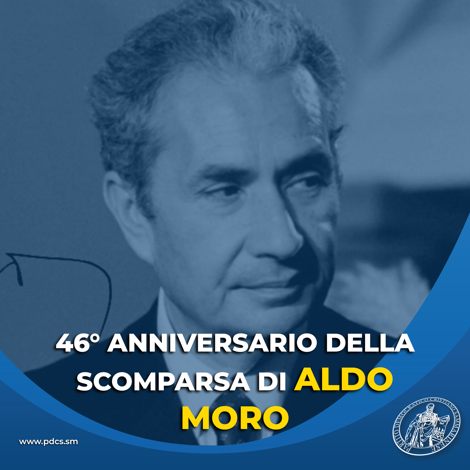 Commemorazione del 46° Anniversario della scomparsa di Aldo Moro