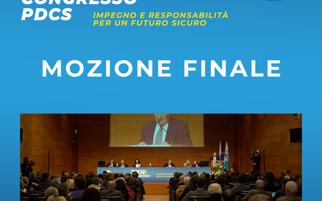 MOZIONE FINALE CONGRESSO GENERALE 2024