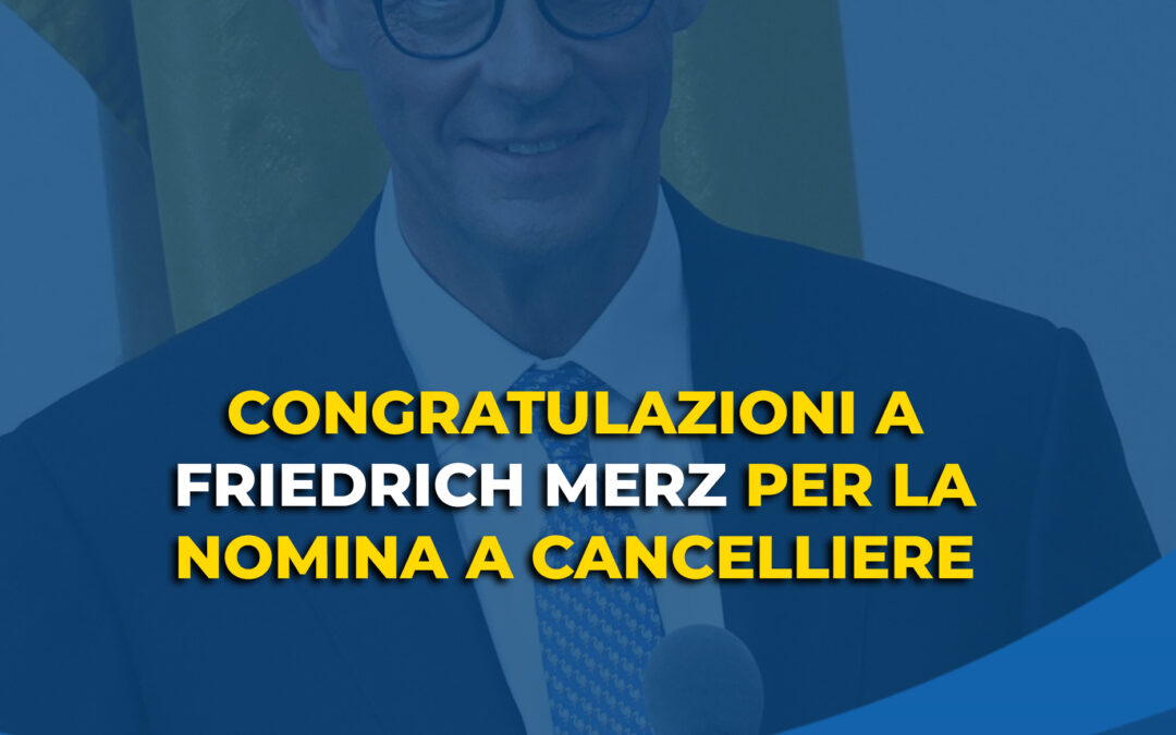 PDCS: CONGRATULAZIONI A MERZ PER LA NOMINA A CANCELLIERE