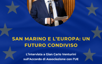 VENTURINI (PDCS): L’ACCORDO CON L’UNIONE EUROPEA È UN’OPPORTUNITÁ PER CONSOLIDARE LA POSIZIONE DI SAN MARINO A LIVELLO INTERNAZIONALE