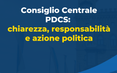 IL CONSIGLIO CENTRALE DELLA DEMOCRAZIA CRISTIANA:  CHIAREZZA, RESPONSABILITÀ E CONSOLIDAMENTO DELL’AZIONE POLITICA