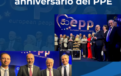 PDCS a Bruxelles per il 50° anniversario del PPE