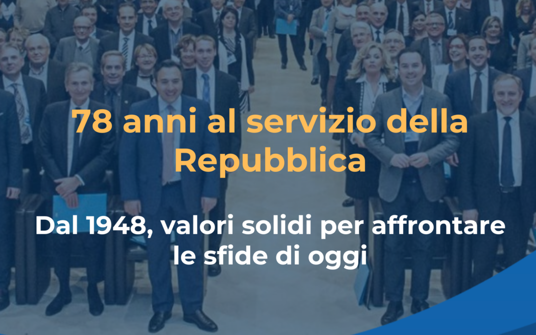 78 anni di impegno al servizio della Repubblica