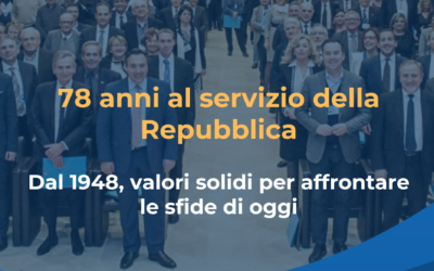 78 anni di impegno al servizio della Repubblica