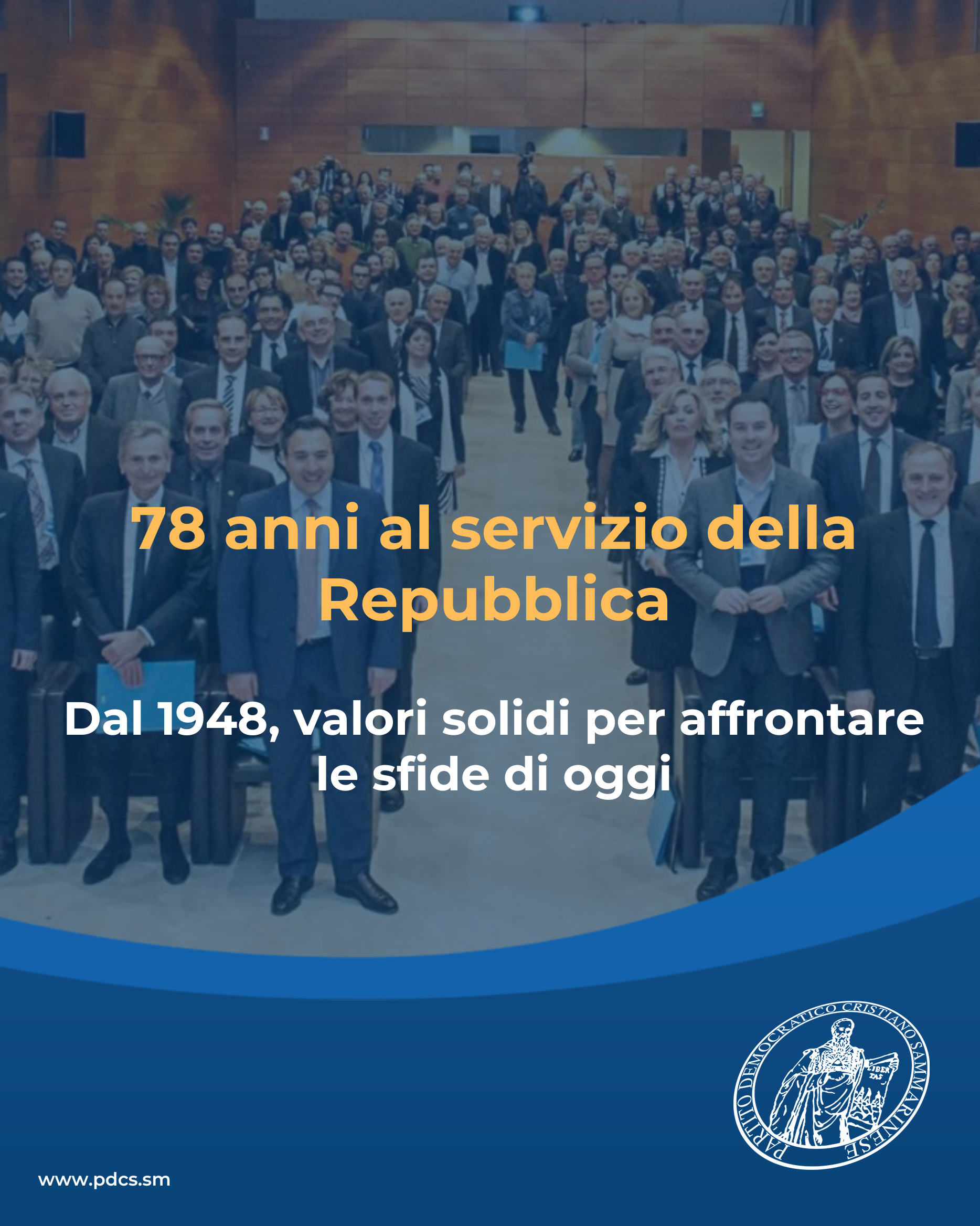 78 anni di impegno al servizio della Repubblica