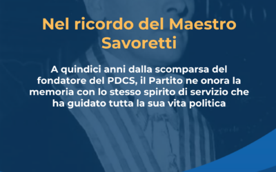 Nel XV anniversario della morte di Giovanni Zaccaria Savoretti